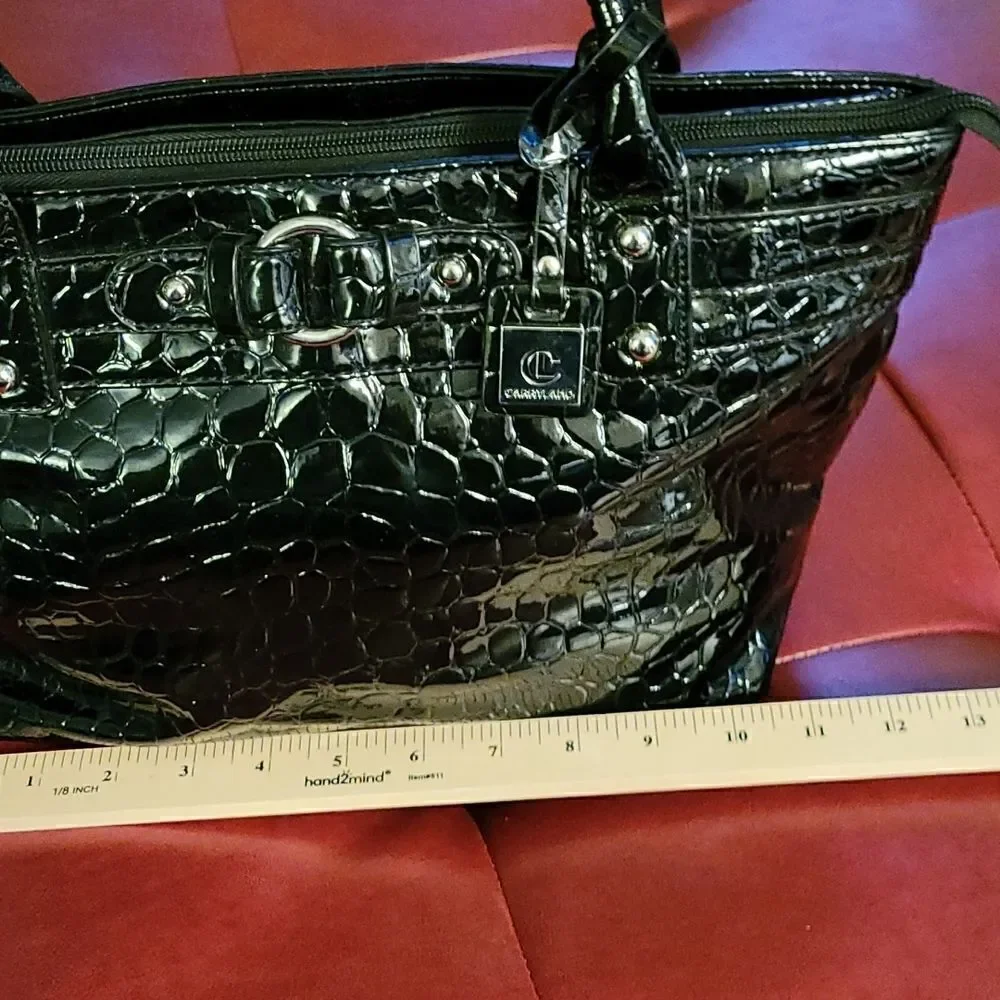 Carryland black purse, shoulderbag